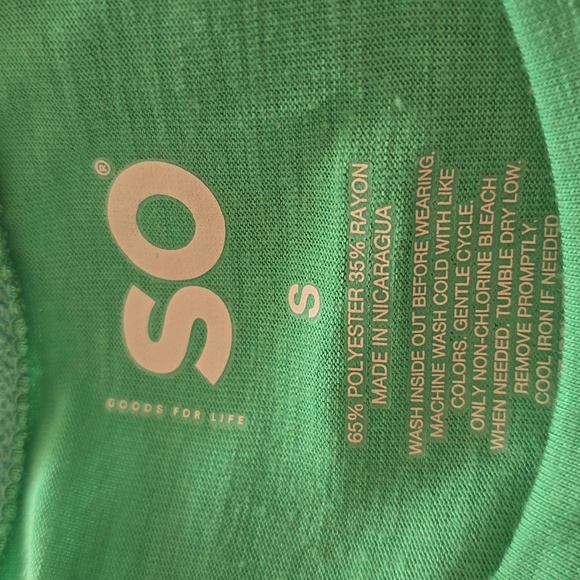 SO BRAND GIRL'S GREEN ST. PATRICKS DAY "HAVE A LUCKY DAY" TEE SIZE SMALL - Picture 4 of 9